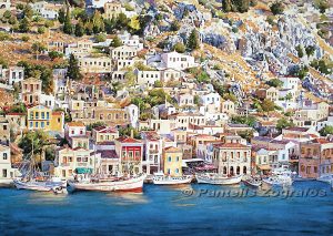Symi one the most picturesque small islands in the Aegean
